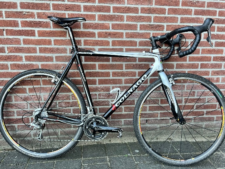 Colnago Worldcup Cross 30V 60cm Zwart Wit Zilver