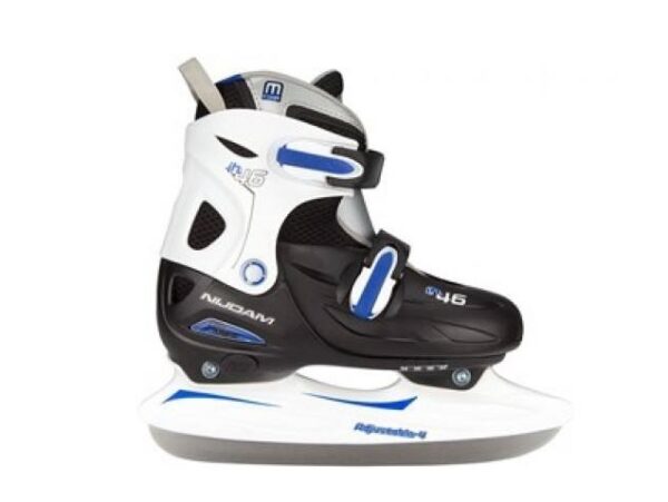 Nijdam-jongens-kinderschaats-verstelbaar-zwart-blauw