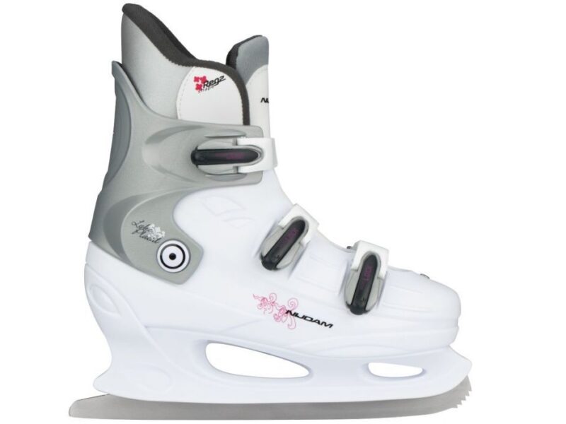 Nijdan-Kunstschaats-3-Clips-Wit