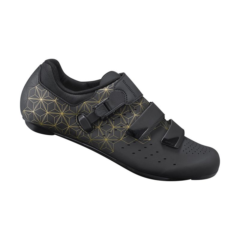 Shimano-Wielrenschoen-RP3-Zwart-Goud.jpg