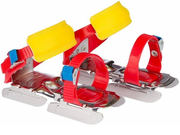 nijdam-glij-ijzers-verstelbaar-uni-rood-geel