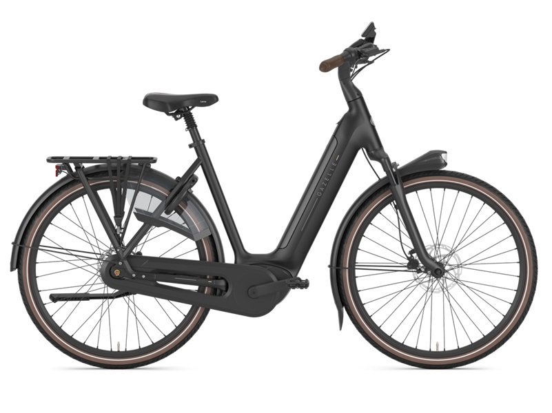 Gazelle-grenoble-C8+-elektrische-fiets-zwart