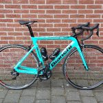 Bianchi Aria Aero Ultegra Di2 (53cm centre top) Celeste