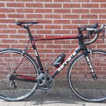 Zannata Z82 Ultegra 22V 58cm Matzwart Rood
