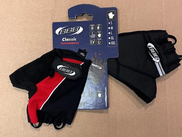 Classic-fietshandschoen-rood-zwart