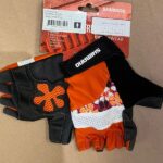 Fietshandschoenen-dames-oranje-shimano