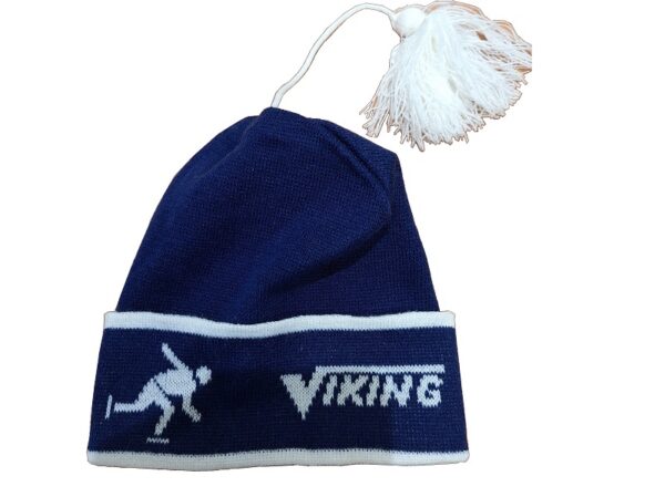 Schaatsmuts-viking-blauw