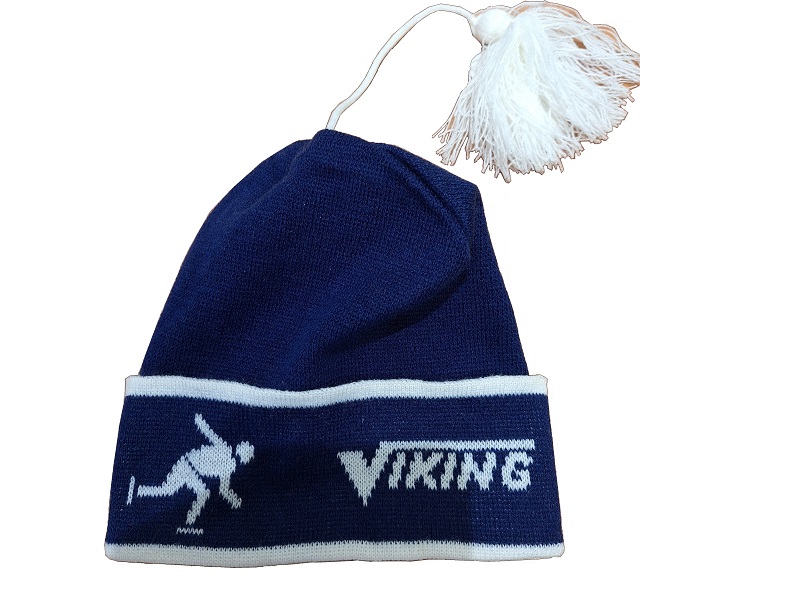Schaatsmuts-viking-blauw