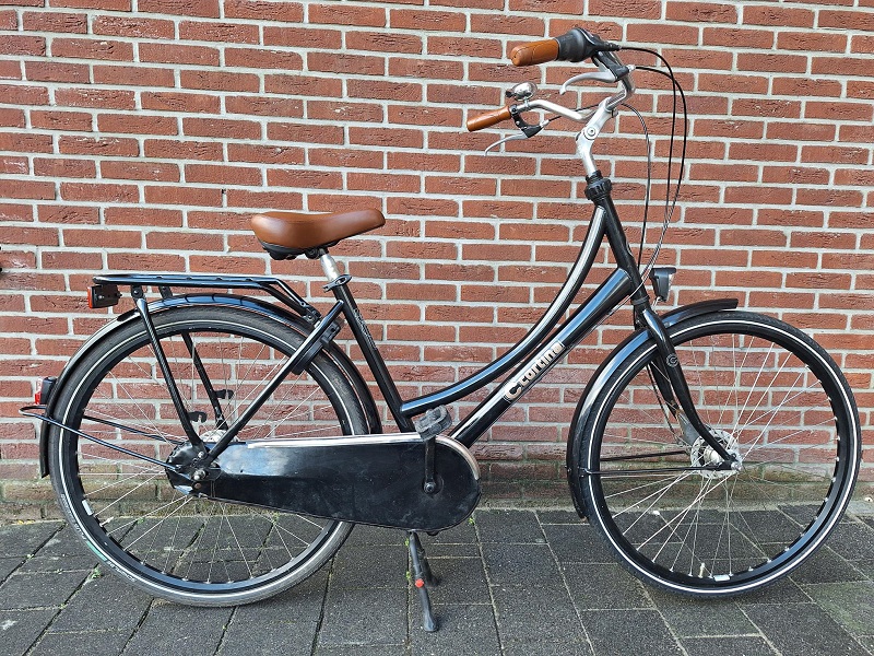 Cortina Roots Transport Dames N7 50cm Zwart
