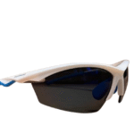 Shimano fietsbril CE EQX2 PL wit met blauw