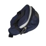 Agu Zadeltasje Klitteband Donkerblauw