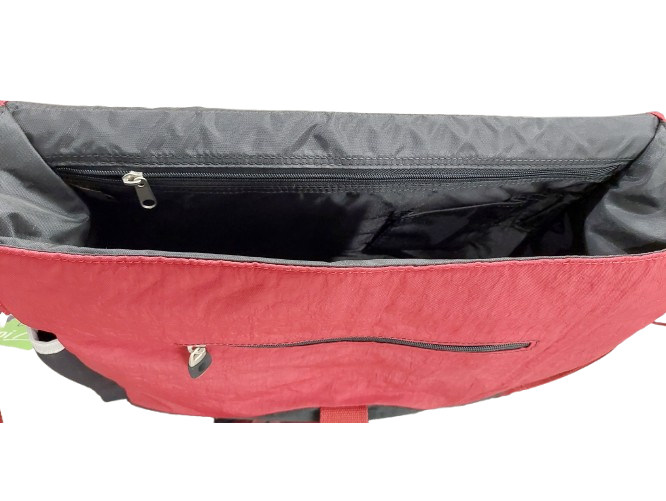 Jokapi Paros Messenger Rood Zwart Binnenkant