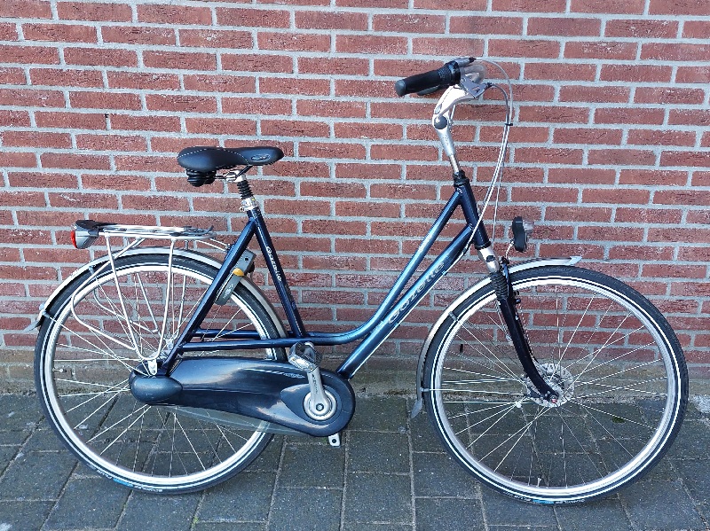 Gazelle Davos Dames 7V 57cm Blauw