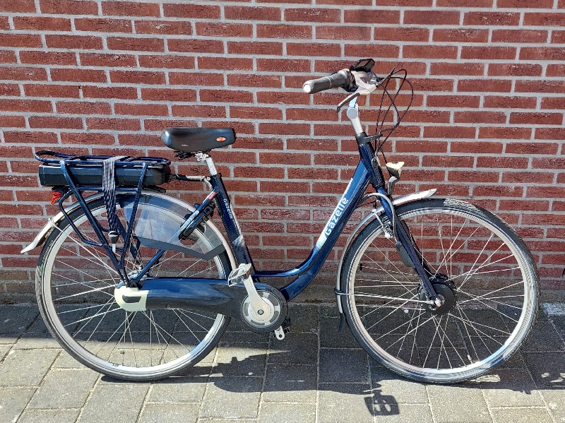 Gazelle Orange C7 HF D49cm Donkerblauw
