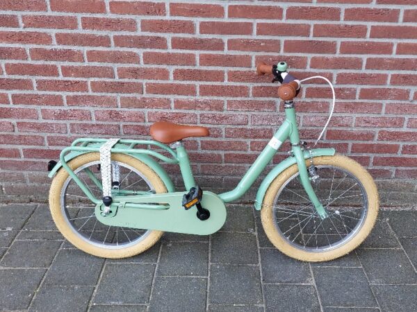 Puky Steel Classic 18 Inch Retro Groen