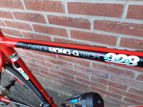 Bianchi 928 Carbon Mono Q Tech frame 61cm Rood