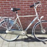 Gazelle Davos Xtra N7 H57 Beige Zilver