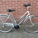 Gazelle Montreux T7 D57 Wit Grijs cassette